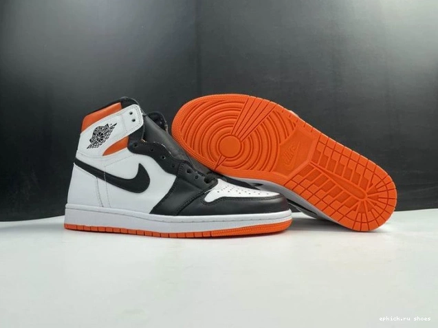 Cheap Jordan Air Orange Retro High 1 Electro 555088-180 0710